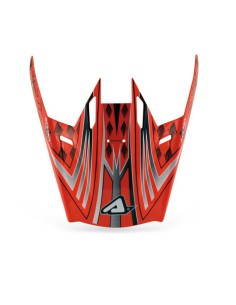 Visera Casco Motocross Acerbis Red Snake