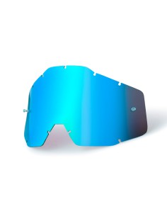 LENTE 100% ANTI FOG (ESPEJO AZUL)
