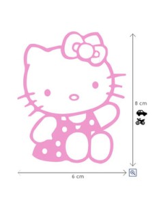 Adhesivo Hello Kitie 6X8