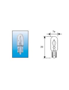 Lampara Cuña Amolux 12V T7