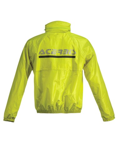 Ropa Impermeable Acerbis Rain Logo Fluor