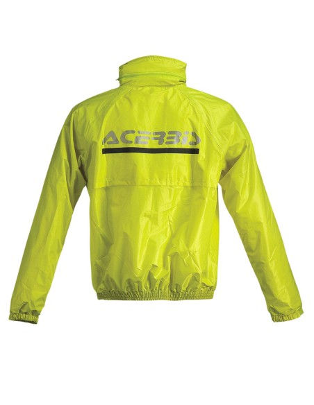 Ropa Impermeable Acerbis Rain Logo Fluor