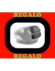 Baúl SHAD SH48 + tapa carbono + respaldo 2