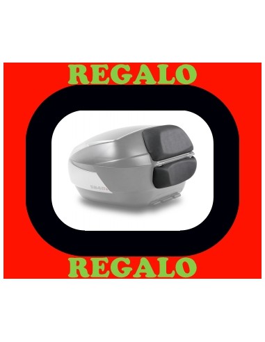 Baúl SHAD SH48 + tapa carbono + respaldo
