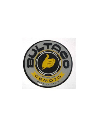 Adhesivo Bultaco Resina 5cm