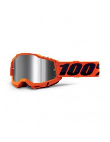 GAFAS 100% ACCURI2 NARANJA / PLATA ESPEJO