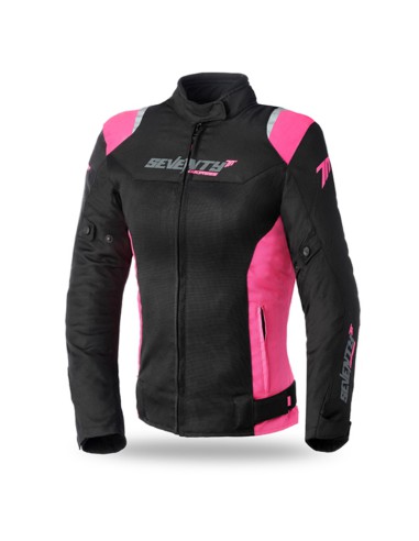 Caqueta Seventy JR50 W Racing mujer BLACK-PINK