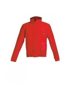 Ropa Impermeable Acerbis Rain Logo Rojo