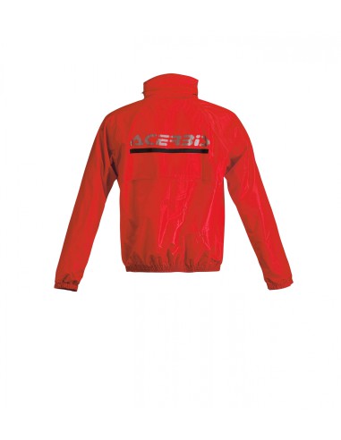 Ropa Impermeable Acerbis Rain Logo Rojo