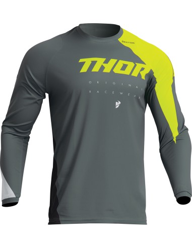 CONJUNTO  NIÑO THOR SECTOR  Edge DARK gray/ acid
