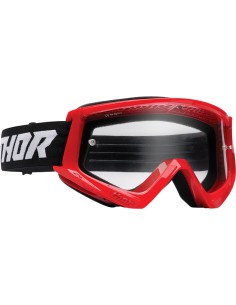 Gafas Motocross  THOR COMBAT NIÑO RED/BLACK