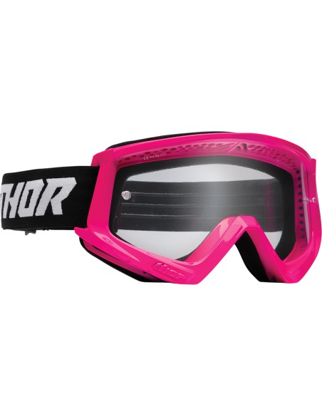 Gafas Motocross  THOR COMBAT NIÑO ROSA REFLEC