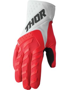 GUANTES THOR    NIÑO	SPECTRUM   RED/WHITE