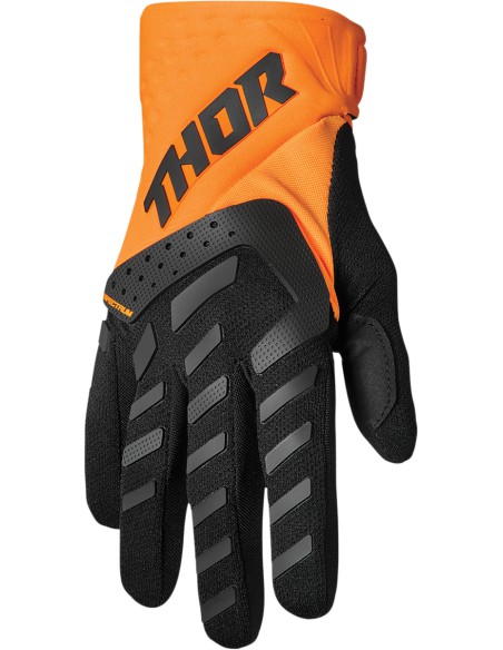 GUANTES THOR    NIÑO	SPECTRUM    0RANGE /BLAK
