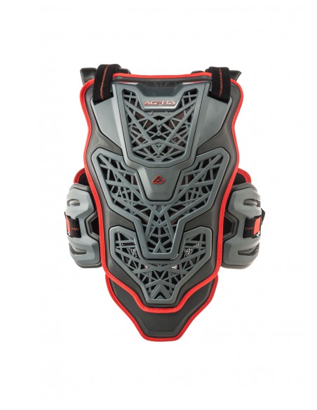 Peto Integral Alpinestars Bionic Tech V2 - Negro/Rojo