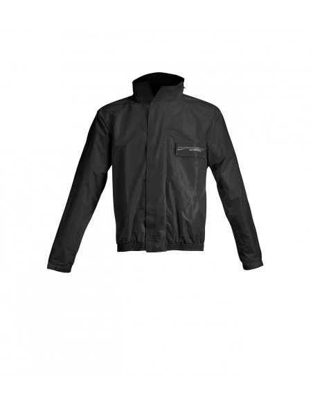 COMJUNTO Impermeable Acerbi RAIN LOGO negro NEGRO