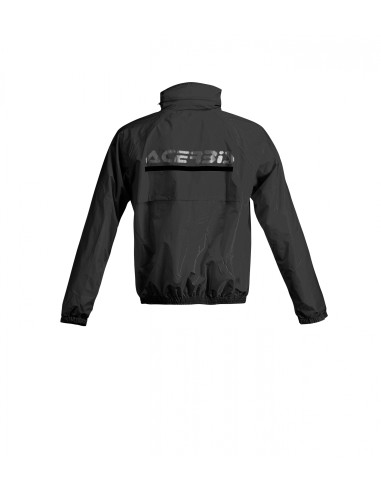 COMJUNTO Impermeable Acerbi RAIN LOGO negro NEGRO