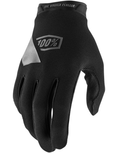GUANTES 100% RIDECAMP NEGRO