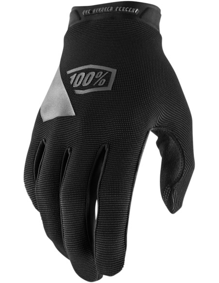 GUANTES 100% RIDECAMP NEGRO