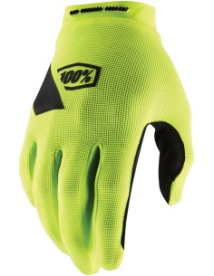 GUANTES 100% RIDECAMP 22 AMARILLO FLUOR