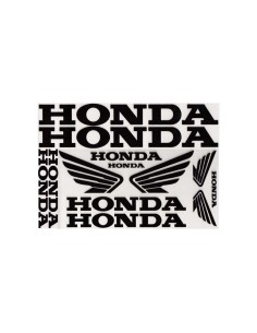 KIT 13 ADHESIVOS BARNIZABLES HONDA 2