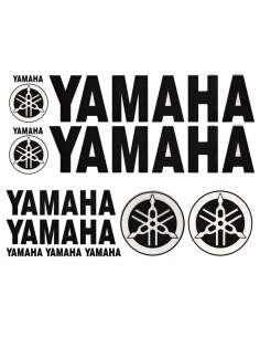 KIT 13 ADHESIVOS BARNIZABLES YAMAHA