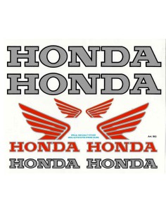 KIT 6 ADHESIVOS HONDA