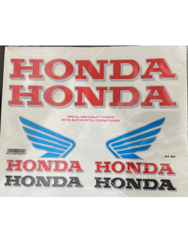 KIT 6 ADHESIVOS HONDA