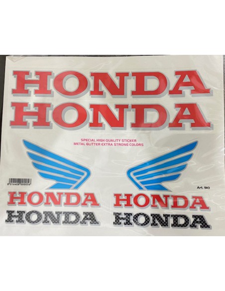 KIT 6 ADHESIVOS HONDA