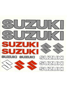 KIT 14 ADHESIVOS SUZUKI