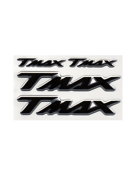 KIT 4 ADHESIVOS RESINA YAMAHA TMAX