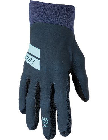 GUANTES THOR AGILE MIDNIGH/MINT