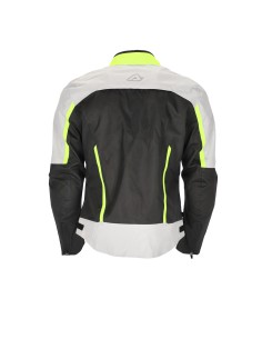 Chaqueta Acerbis CE  X-MAN JACKET grey/yellon 2