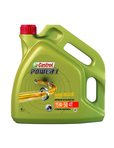 CASTROL POWER 1  4T 15W-50 4L