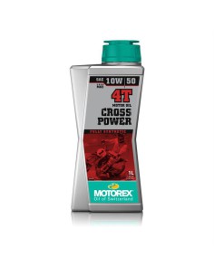 Aceite Motorex Cross Power 4t 10w/50 1 Litro
