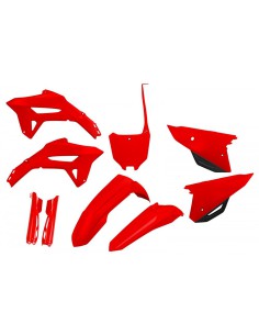Full Kit Plasticos UFO Honda CRF 250/450 R 2021-24 rojo