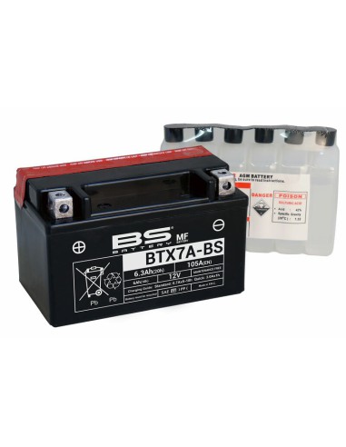 Bateria BS BTX7A-BS