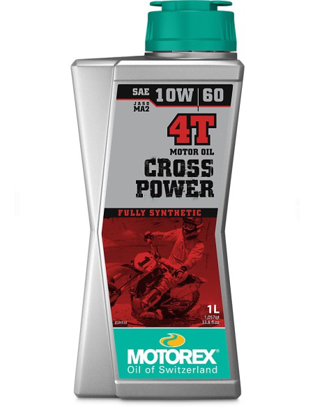 Aceite Motorex Cross Power 4t 10w/60 1 Litro