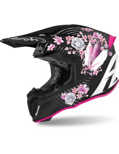 Casco Airoh Twist 2.0 Mad negro/Rosa T.S 2