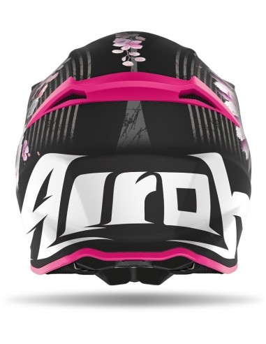 Casco Airoh Twist 2.0 Mad negro/Rosa T.S
