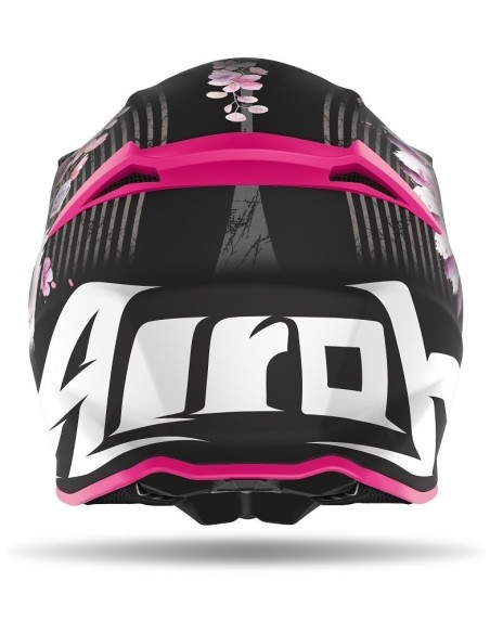 Casco Airoh Twist 2.0 Mad negro/Rosa T.S