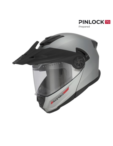 casco Acerbis Rider gris
