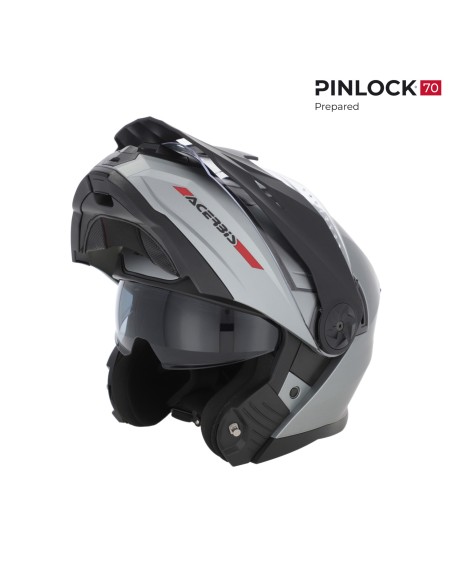 casco Acerbis Rider gris