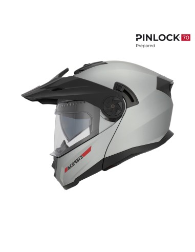 casco Acerbis Rider gris