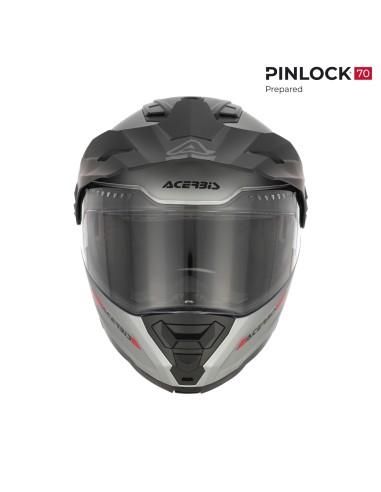 casco Acerbis Rider gris