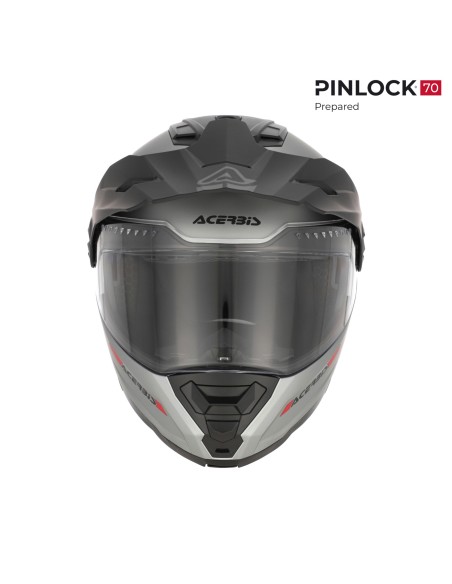 casco Acerbis Rider gris