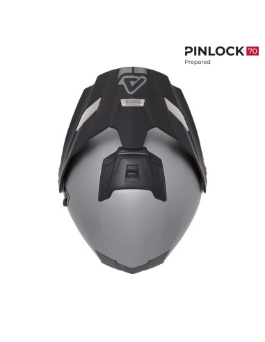 casco Acerbis Rider gris