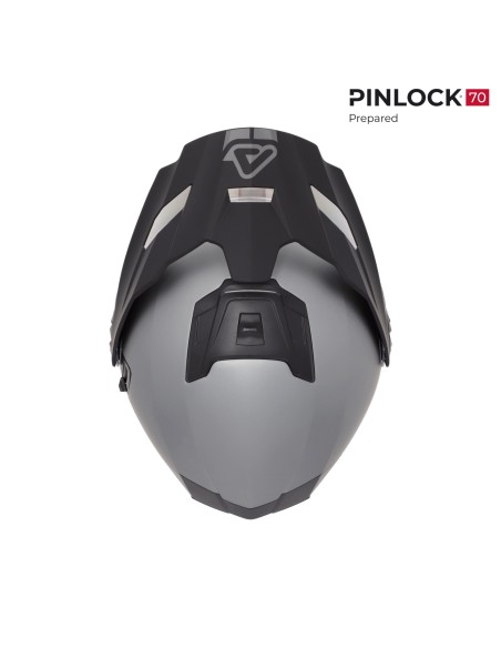 casco Acerbis Rider gris