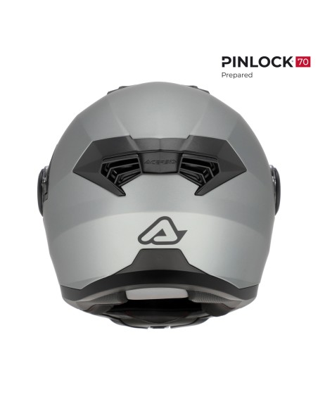 casco Acerbis Rider gris