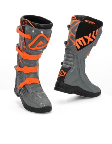 BOTAS ACERBIS X-TEAM Gris/Naranja